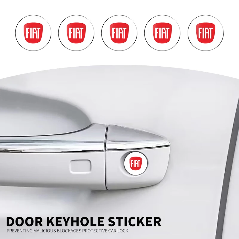 2/5/10pcs Car door lock sticker For Fiat Land Rover Toyota Hyundai Volkswagen Suzuki Kia Chevrolet Seat MINI Subaru Mitsubishi