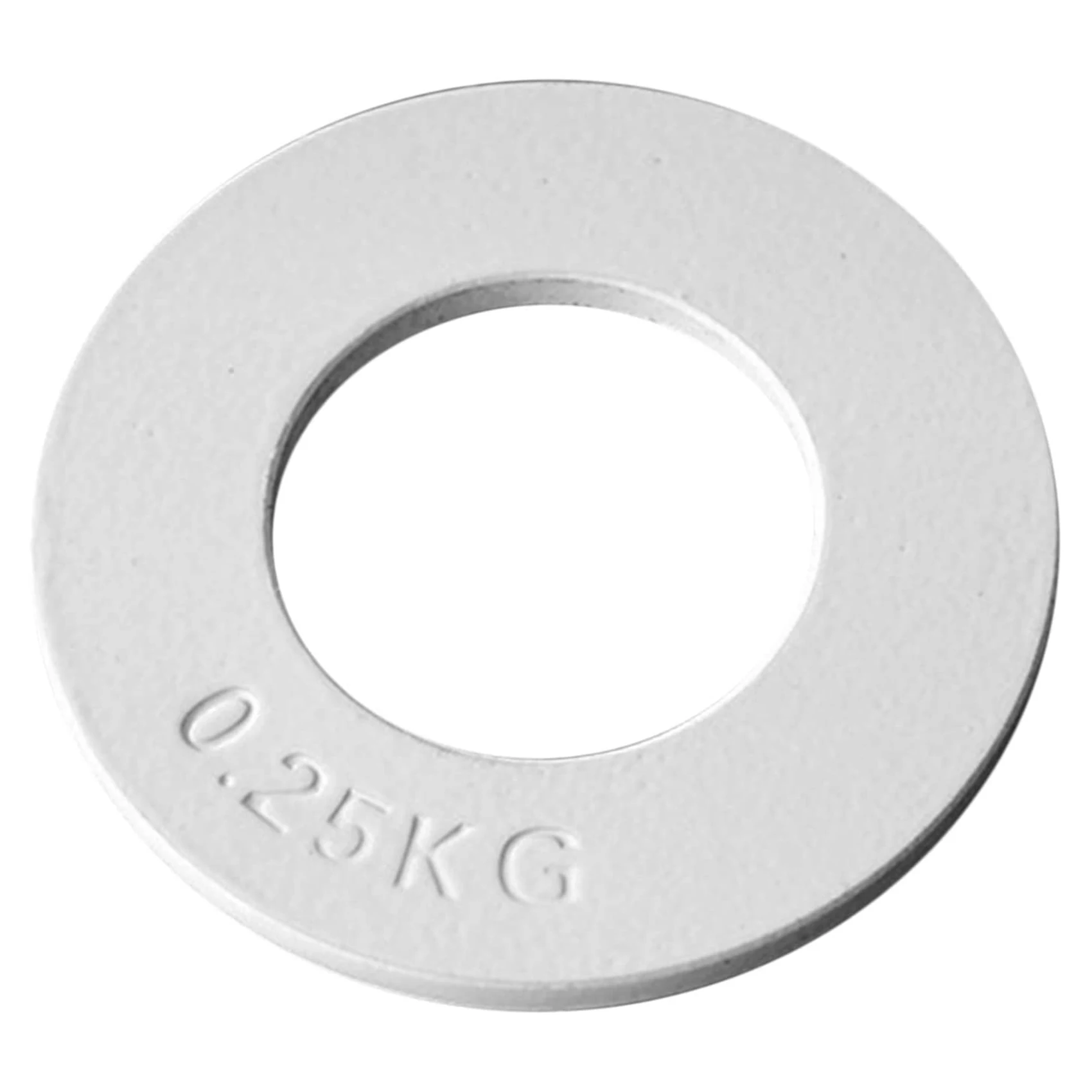 Pesas fraccionadas Pesas fraccionadas Mini Placas de pesas Placas de entrenamiento de fuerza Accesorio de disco preciso Blanco 0,25 kg