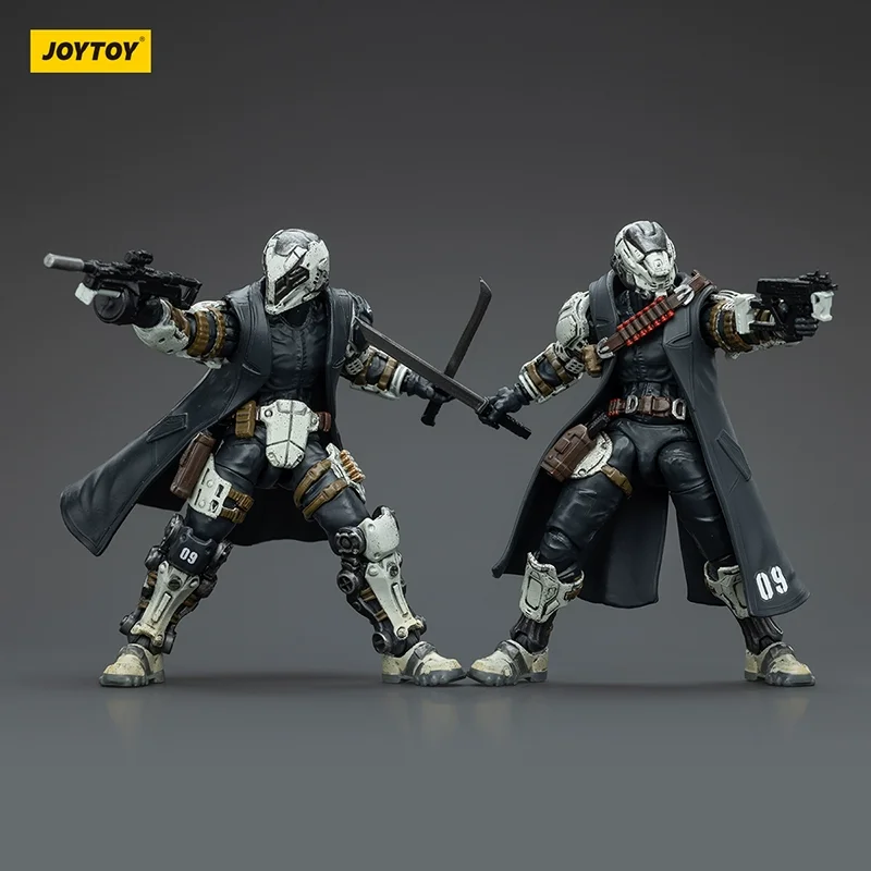 JOYTOY 1/18 Action Figure bordiran pasukan ekspedisi 09th Legion perusahaan penyerang Stealth Master Striker mainan Model hadiah