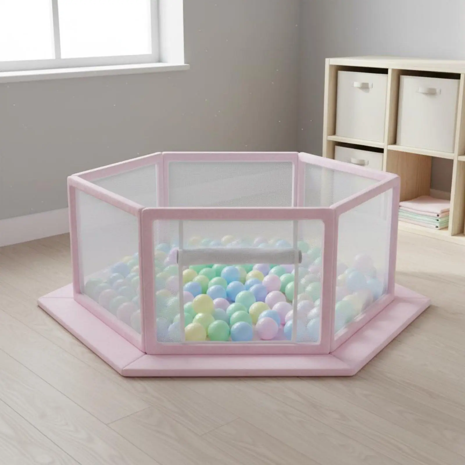 Mesh Ball Play Area Tent Easy to Easy to Wipe Ball Play Area Play Area Includes