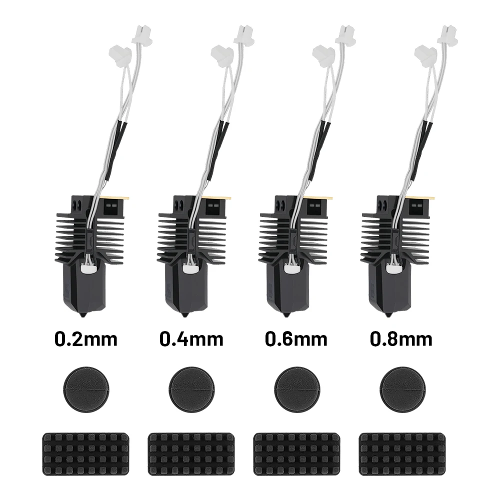 Hochleistungs-24V-48W-Hotend für Snapmaker U1 Druckkopf, U1 Keramik-Heizkit, Düse aus gehärtetem Stahl, Hot-End U1 3D-Druckerteile – Detail 3