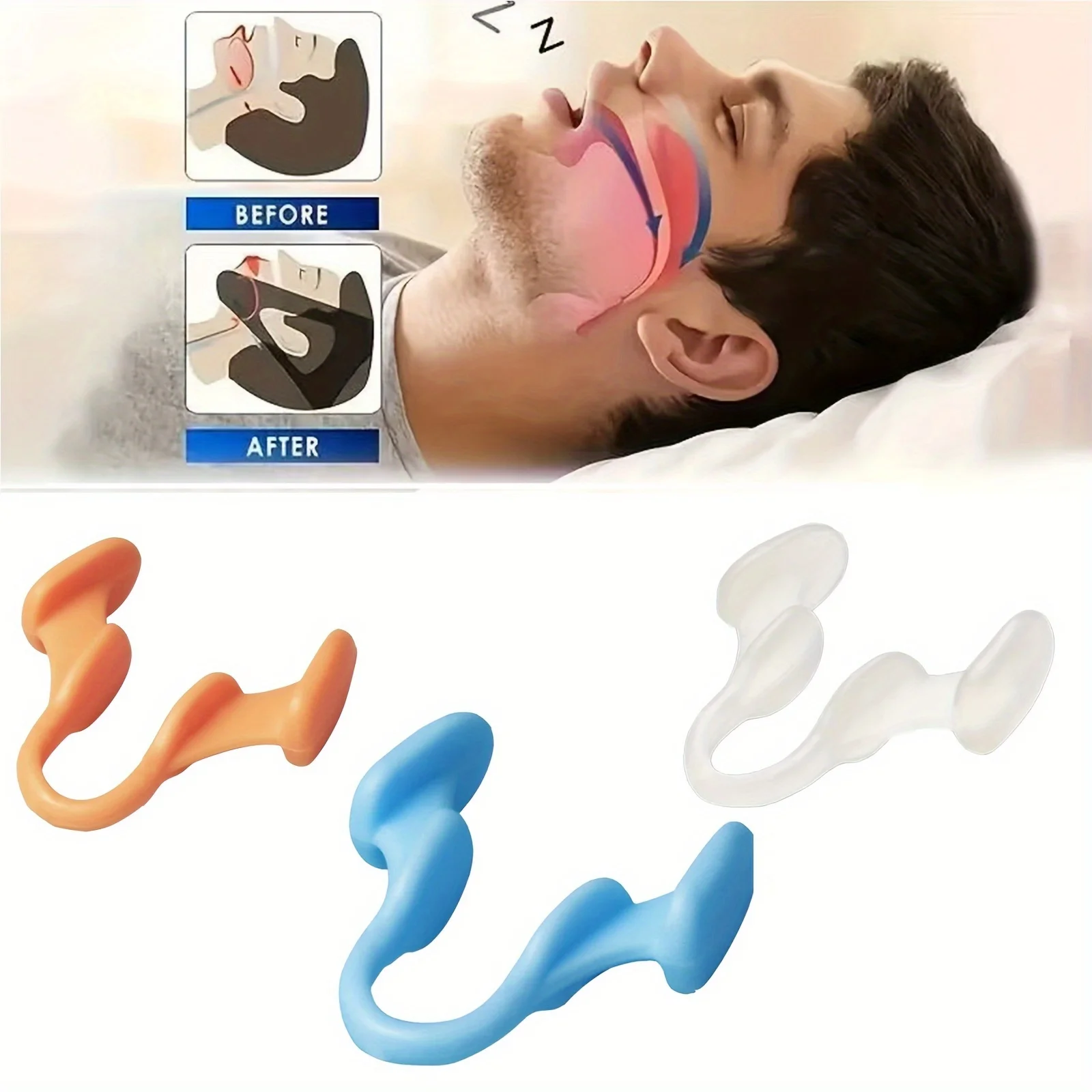 2-10pcs 실리콘 수면 보조 코 확장기는 산소 흐름을 강화하고 수면 품질 및 코골이 완화 비강 클립 장치를 향상시킵니다.