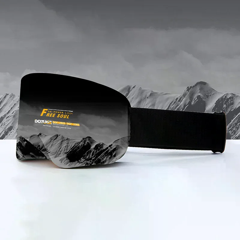 

Winter Sports Eyewear Protective Cover, Elastic Ski Goggle Shield, Scratch-Resistant Snowboarding Glasses Gear
