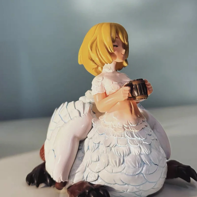 Delicioso en mazmorra Anime 10cm figura de acción Falin Touden dragón transformación juguete de modelos coleccionables para fanáticos