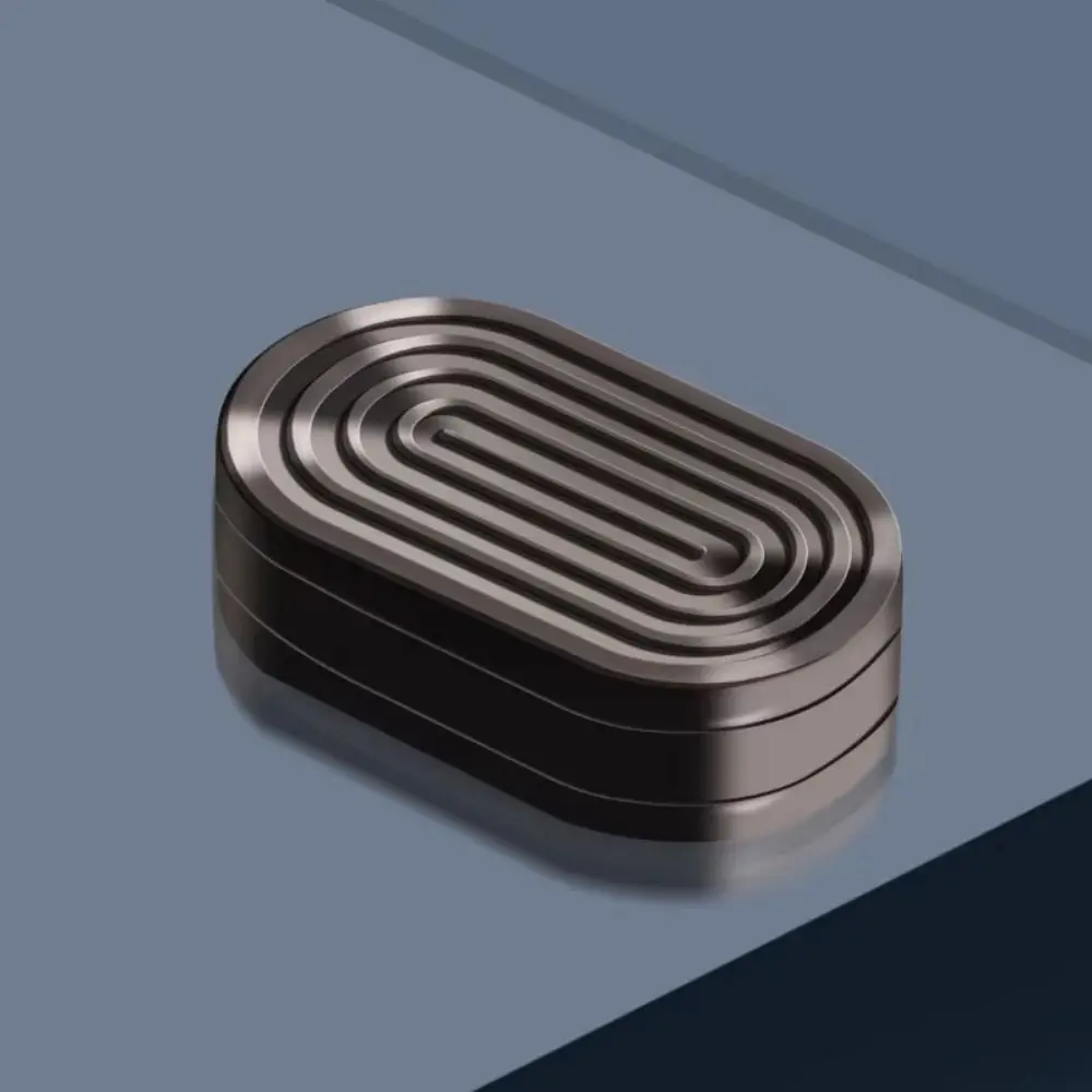 Metal Construction Magnetic Push Card Three-Layer Structure Infinite Rhythm Three-Layer Push Card Magnetic Design Fidget Slider