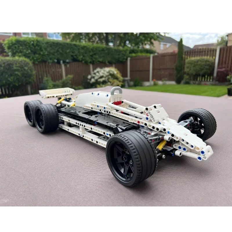 

MOC-71117F1 Formula F1 Six Wheeler Building Block Model 796 Parts MOC Creative Boy Kids Birthday Building Block Toy Gift