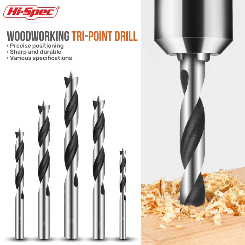 Tool Kit set Low Price Woodworking Tool Twist Drill Bit Wood Drill Bits High Strength Drilling Tool 3-4-5-6-7-8-9-10mm Diameter