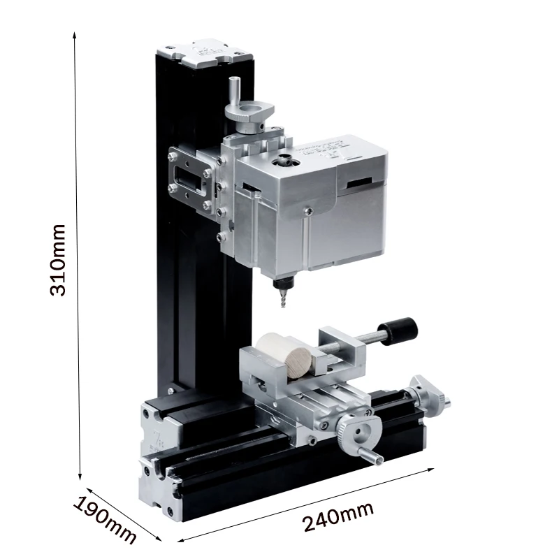 มินิโลหะเครื่องมิลลิ่ง36W, 20000Rpm Miniature แนวตั้ง Miller