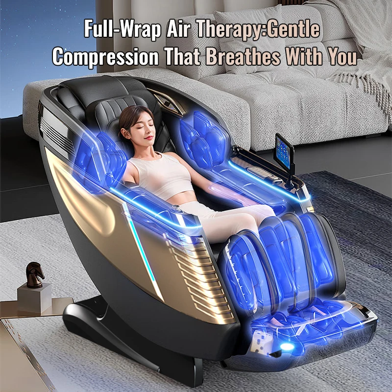 

Массажное кресло Sonic Wave 3D SL Track с функцией тайского растяжения, голосовым управлением AI, для салонов, спа и офисов