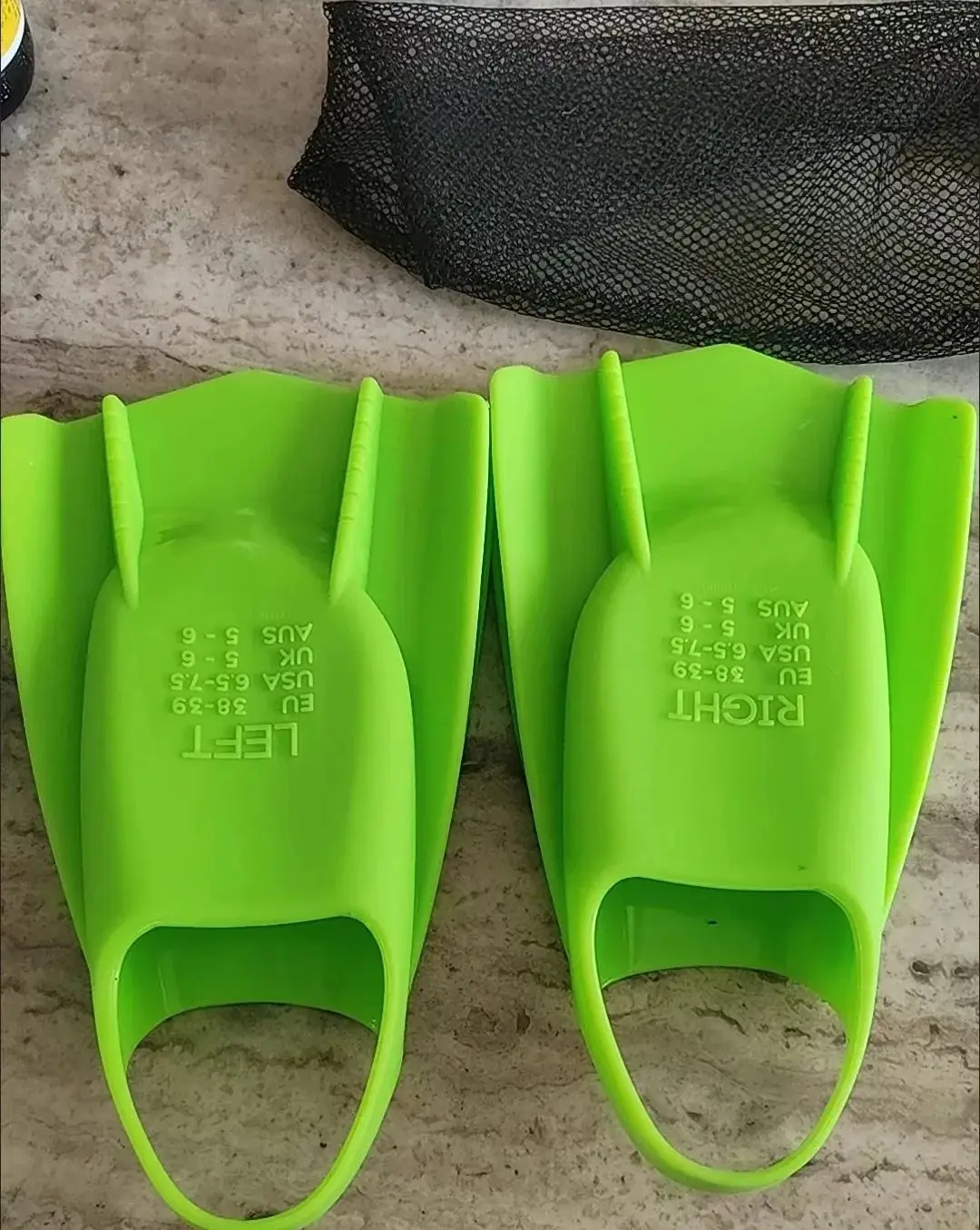 Outdoor Swimming Aid Diving Fins Adult Swimming Race Silicone Green Double-Fin Frog Shoes Swimming Aid Aid Accessories