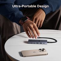 UGREEN 6 in 1 USB C HUB 10Gbps 4K 60Hz USB3.2 PD100W USB Splitter for Laptop Macbook Pro Air iPad Android Docking Station