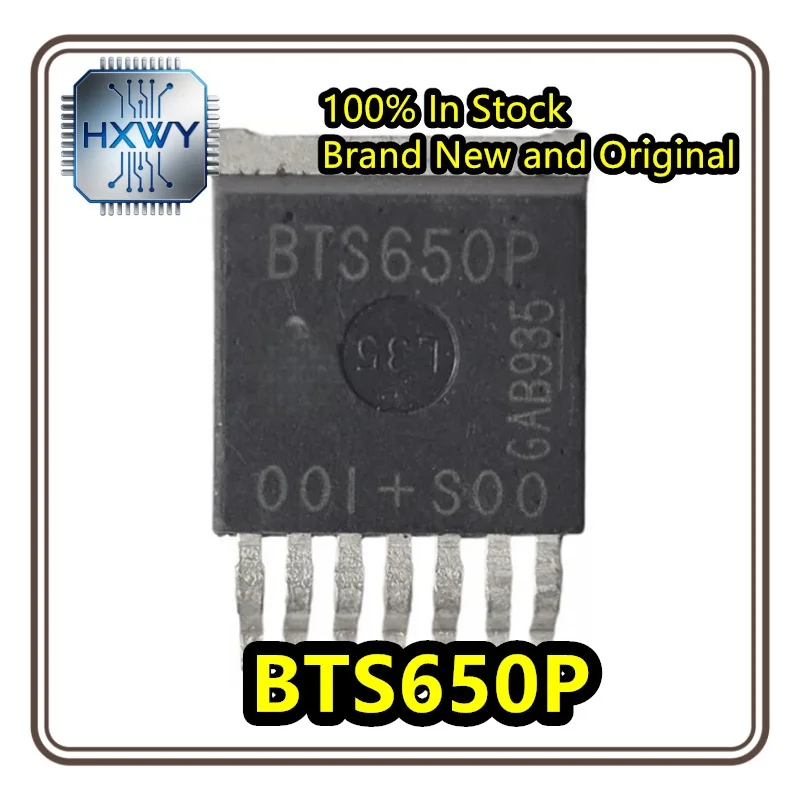 (5/20 pieces) BTS650P Automotive Computer Board Chip, Axle Driver Chip, Intelligent Vehicle Drive, Brand New Original Stock