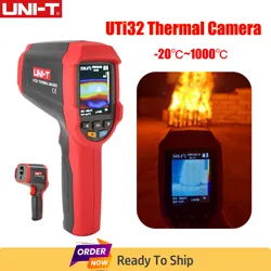 UTi32 UNI-T termocamera portatile ad alta temperatura termocamera a 1000 gradi telecamera a infrarossi leggera antincendio