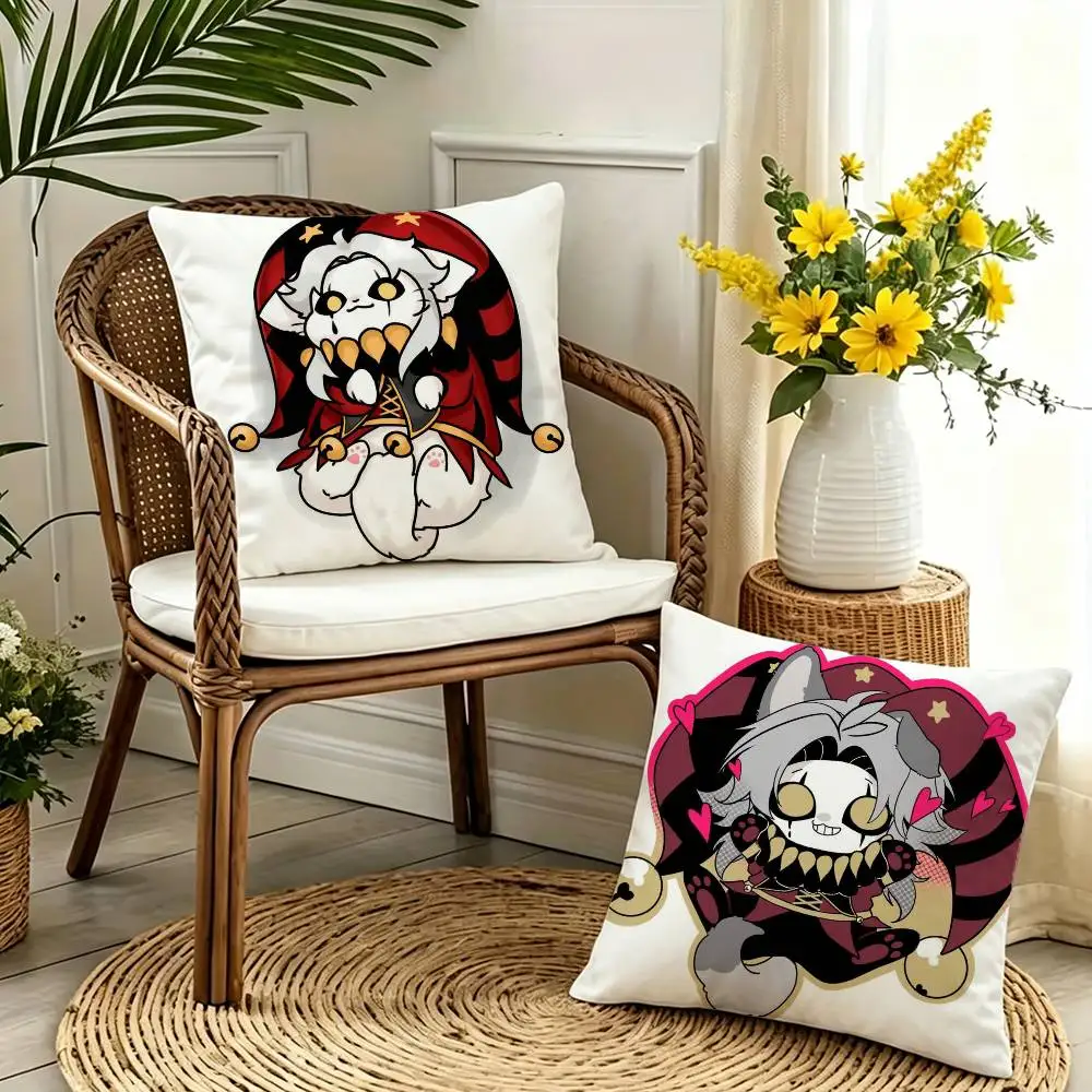 cute pierrot Pillow Case Cushion Cover Throw Pillow Case For Car Sofa