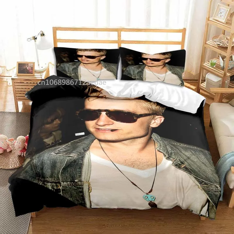 Josh Hutcherson Poster All Season Twin Bedding Set 3 Piece Comforter Set Bed Duvet Cover Double King Comforter Cover