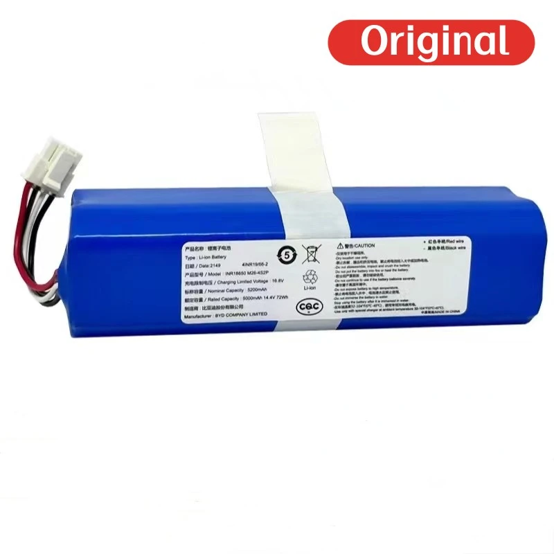 100%Original 5200mAh for Qihoo 360 X90 X95 for Eufy L10 L70 L75 T2190 Sweeping Robot Original Battery