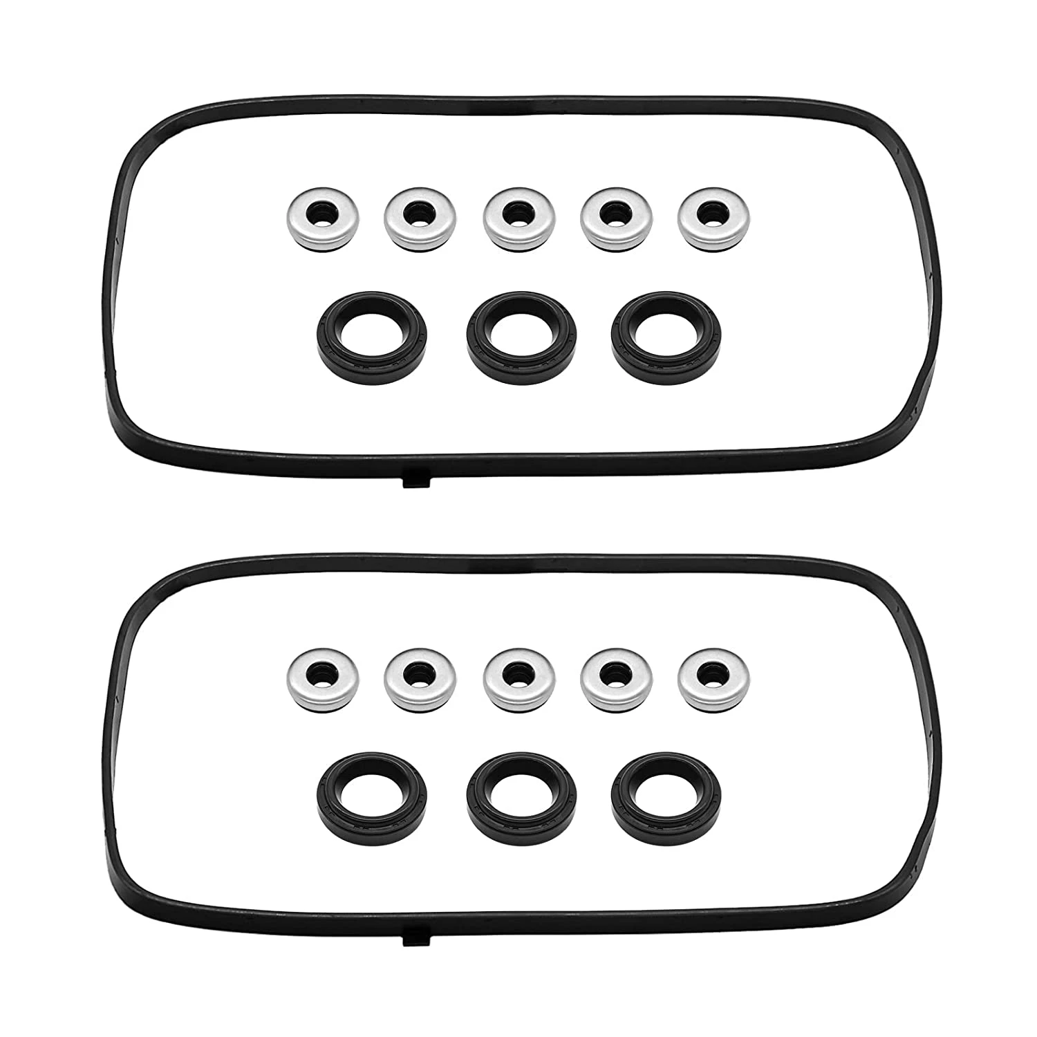 A13F-Engine Valve Cover Gasket Set 12030-P8A-A00 For Honda Acura -Accord Odyssey Pilot CL TL MDX 3.0L 3.2L 3.5L V6