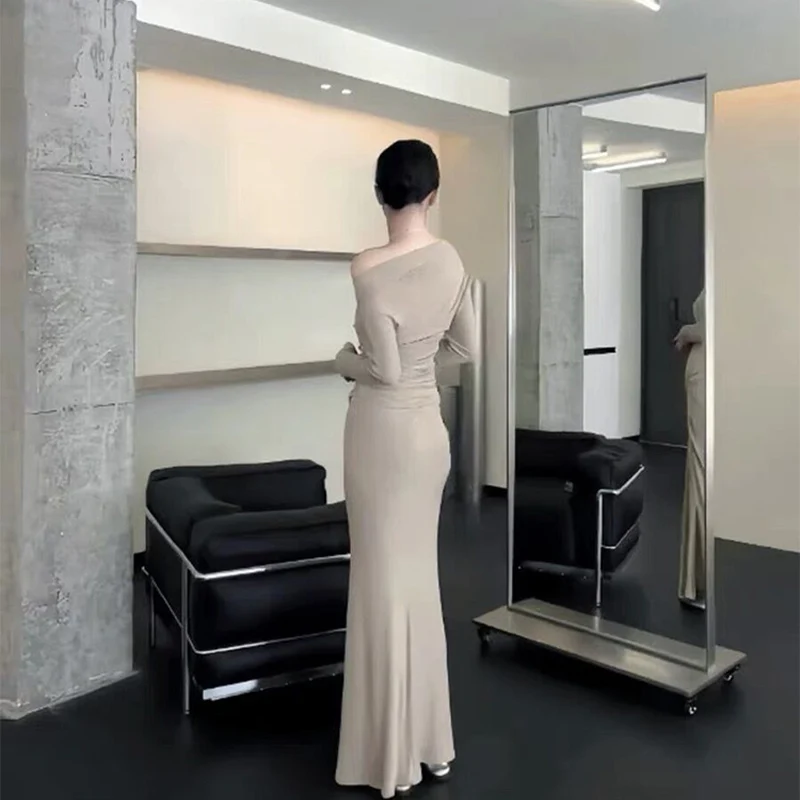 

Standing Modern Mirror Decoration Living Room Full Body Girls Items Floor Mirror Bathroom Bedroom Luxury Spiegels Home Products