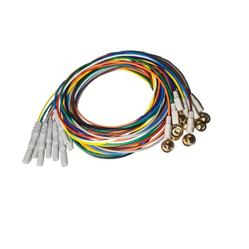 1set FOR Japan Optoelectronics, Nicoli, Universal DIN1.5 EEG Gold Plated Disc EEG