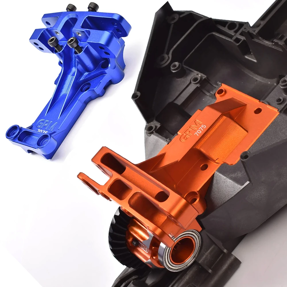 GPM ل Traxxas 1/6 XRT 1/5 X-MAXX X-Monster 8S RC سيارة سبيكة معدنية الجبهة الخلفية العلوي التفاضلي غطاء الحاجز 7720X 7727 7727X