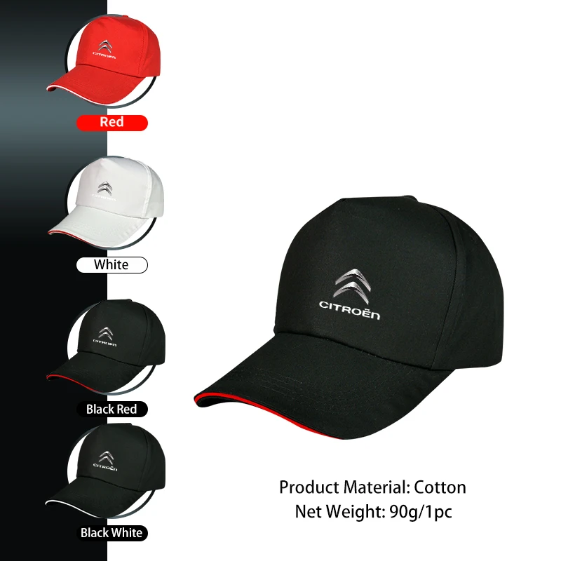Car Summer Baseball Caps Sun Hat Outdoor Sunshade Hat For Citroen C1 C2 C3 C4 C5 C6 C8 C4L DS3 DS4 DS5 LS DS6 Picasso view 6