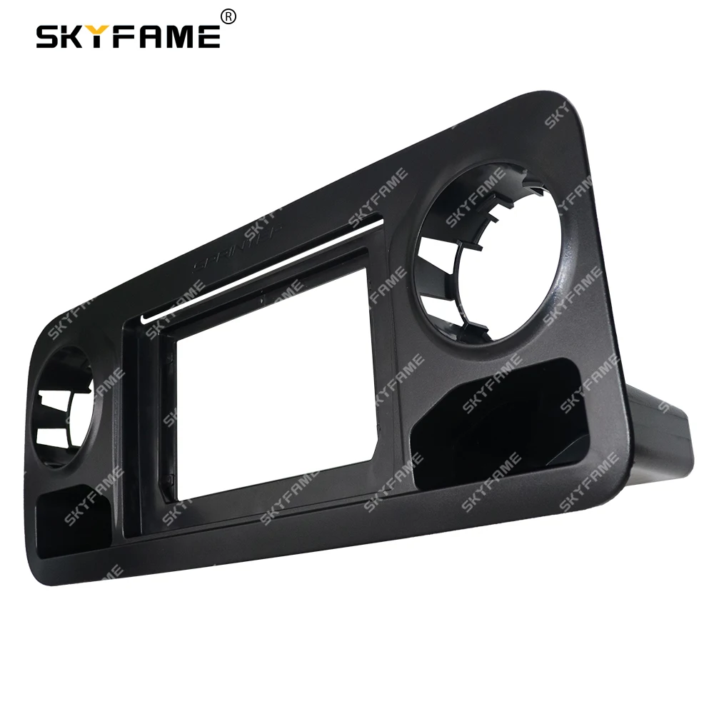 SKYFAME Car Frame Fascia Adapter Canbus Box Decoder Android Radio Dash Fitting Panel Kit For Benz Sprinter Spinway W907