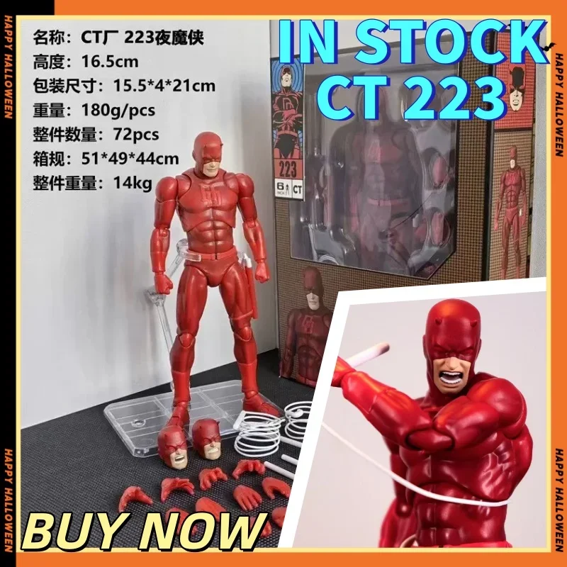

Лидер продаж, Arrival Ct Toys Mafex 223, комическая версия Daredevil, эксклюзивная фигурка Shf, аниме, Коллекционная статуя, модель, подарочная игрушка