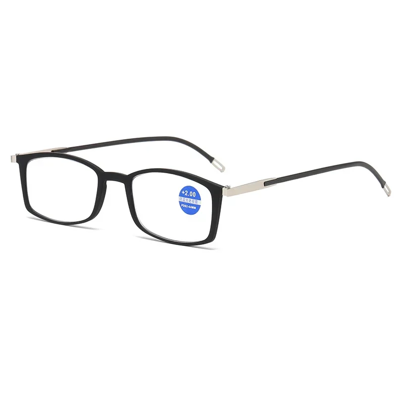 Portable Ultra Thin Reading Glasses with Phone Stands Glasses Case Mini Wallet Presbyopia Eyeglasses Full Frame +1.5 +2.0 +2.5