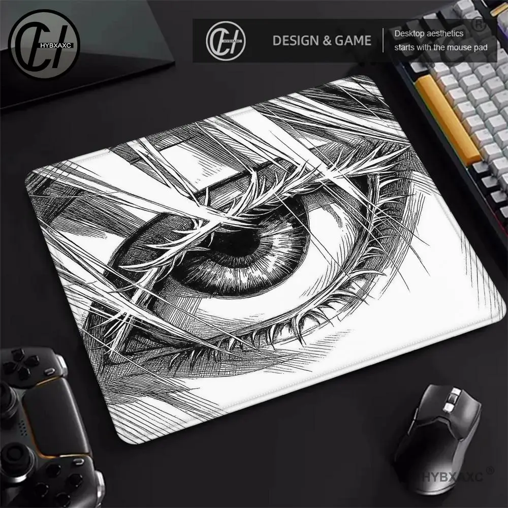 HYBXAXC HD Gaming Mouse Pad Small Mouse Pad 450x400mm Desktop Computer Keyboard Wireless Mouse Boy Girl Gift for Play games