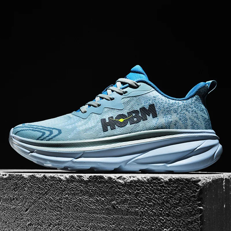 New Men Sports Shoes Couple Running Shoes Ultra-light Casual Breathable Shoes Shock-absorbing Mesh Surface for Men Sneakers Cdg