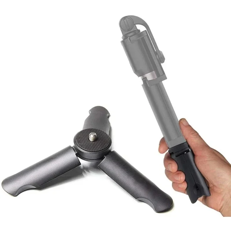 Mini Portable Phone Tripod for IPhone/Android Pocket Selfie Stick Handle Grip Universal for GoPro Insta360 DJI Action Camera