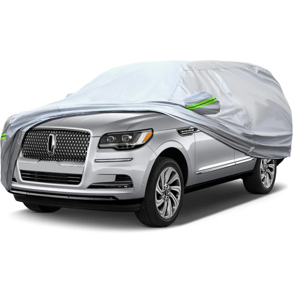 

Universal 6-Layer Outdoor Car Cover for All-Weather Protection: Waterproof, UV-Resistant, Sun and Snow Shield