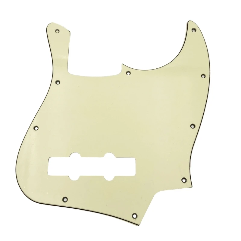 Professional Bass Guitar Anti Scratch 10 Holes Light weight Protective Panel For Stage Performances Maintenance