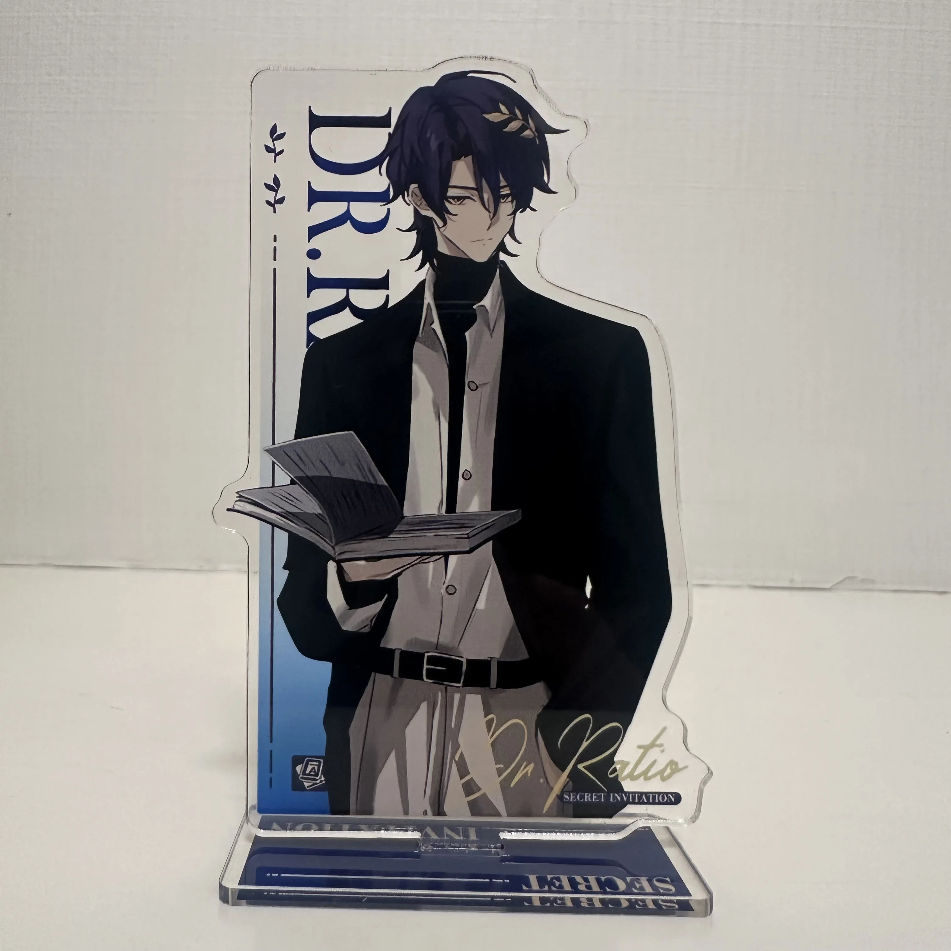 Game Honkai: Star Rail Figure Dr. Ratio Acrylic Stands Sunday Character Model Plate Desk Decor Standing Sign Fans Christmas Gift