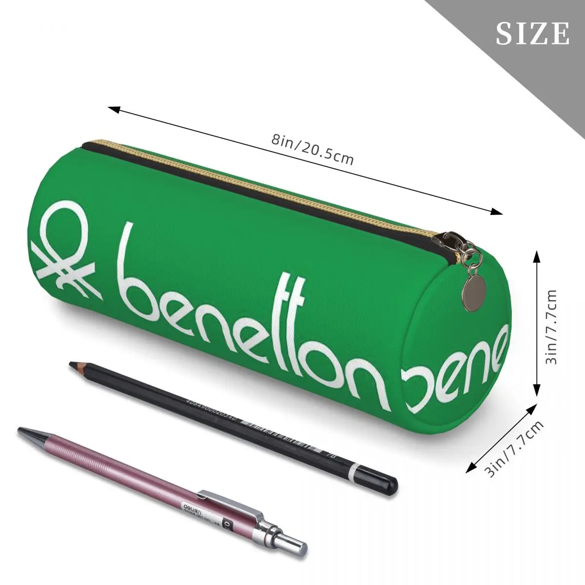 United Colors Of Benetton Pencil Cases Pen Holder Cylinder Pen Box Pencil Bag for Boys Girls Gifts view 4