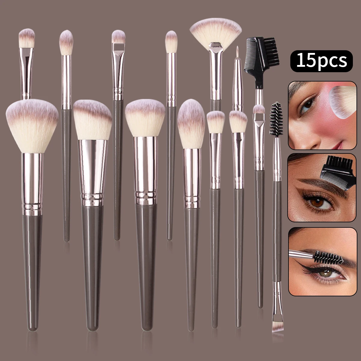 15本/20本/36本多機能メイクブラシセット＆メイクスポンジパウダーパフクレンジングキット＆メイクブラシクリーニングツール