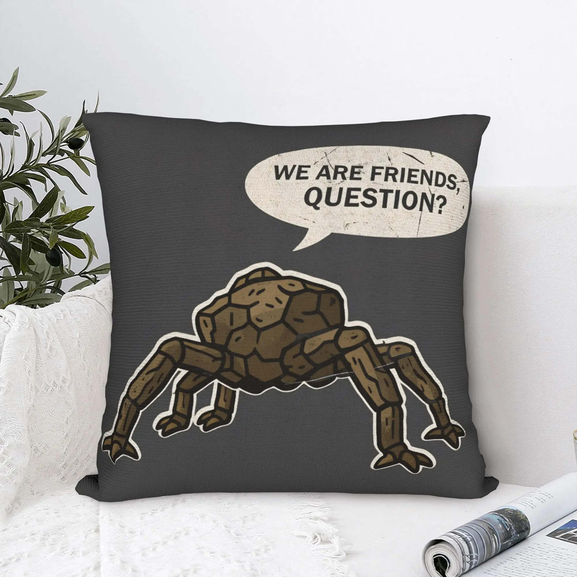 Pillow Case Trendy Film Project Hail Mary Square  Pillow Cover For Sofa Car Home Decor Kawaii Pillowcases