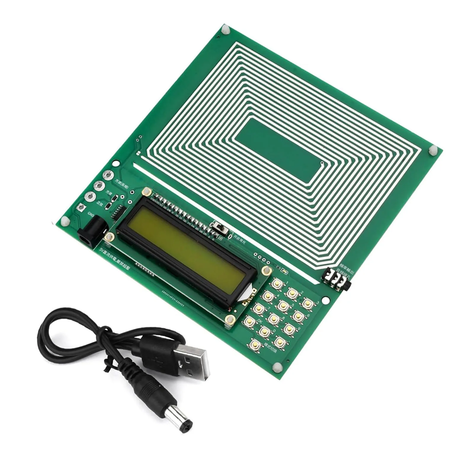 

7.83Hz Schumann Signal Generator, 0.1-30KHZ Ultra-Low Frequency Pulse Generator Audio Resonator Sine/Square/Inverted Square Wave