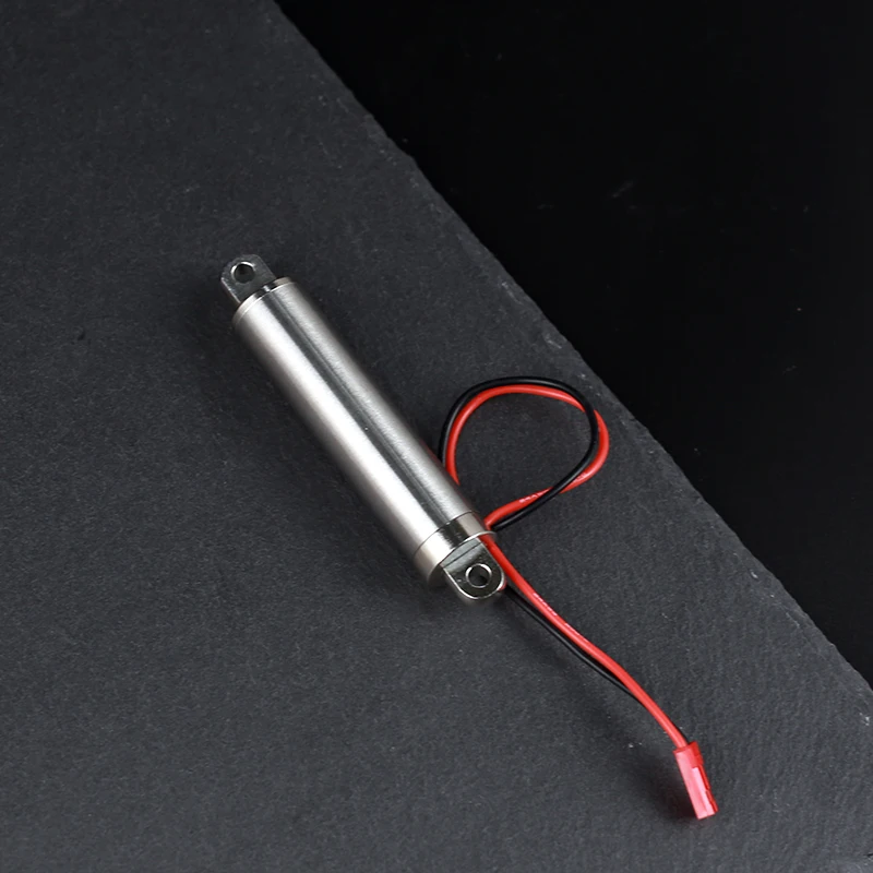 

12V 24V Micro Linear Actuator with Low Noise | 200N Force 30mm Stroke 3mm/s Speed Telescopic Actuator