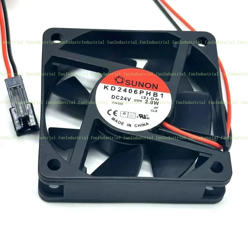 Z SUNON KD2406PHB1 (2).GN 24 В 2,0 Вт 60x60x15 мм 2-проводной охлаждающий вентилятор для сервера