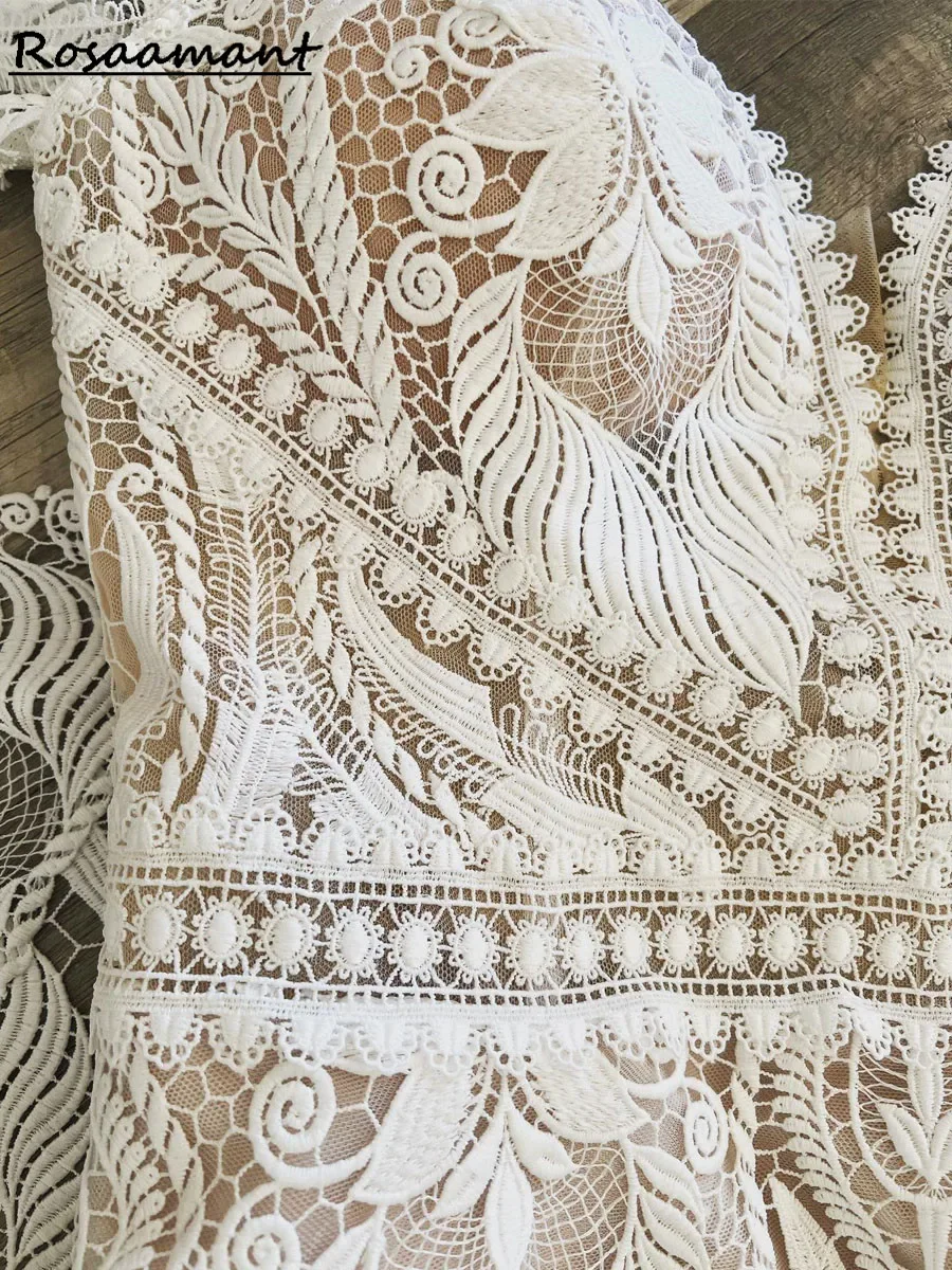 فساتين زفاف بوهيمية من الدانتيل على شكل حرف a فساتين زفاف مدنية فيستدو suknie ślubne dla puszystych مصنوعة حسب الطلب