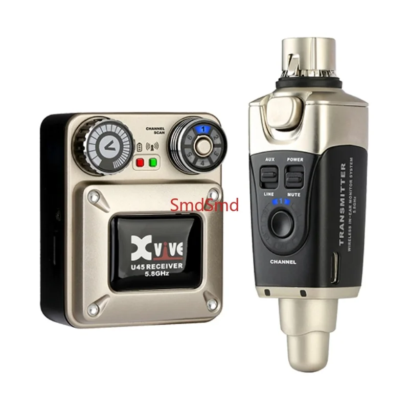 5.8 GHz In-Ear Monitor Wireless System with a reliable 100-foot wireless connection for in-ear monitors