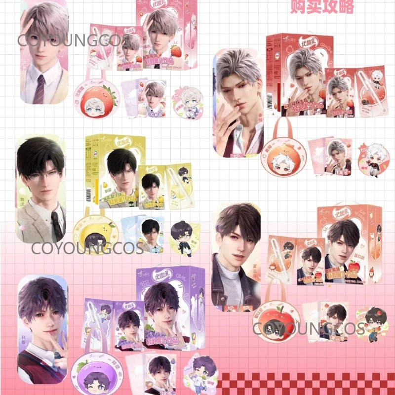 

Genuine Love and Deepspace X Yousuanru Handbag Folder Straw Clip Zayne Caleb Rafayel Sylus Xavier Official Co branded Merch Set