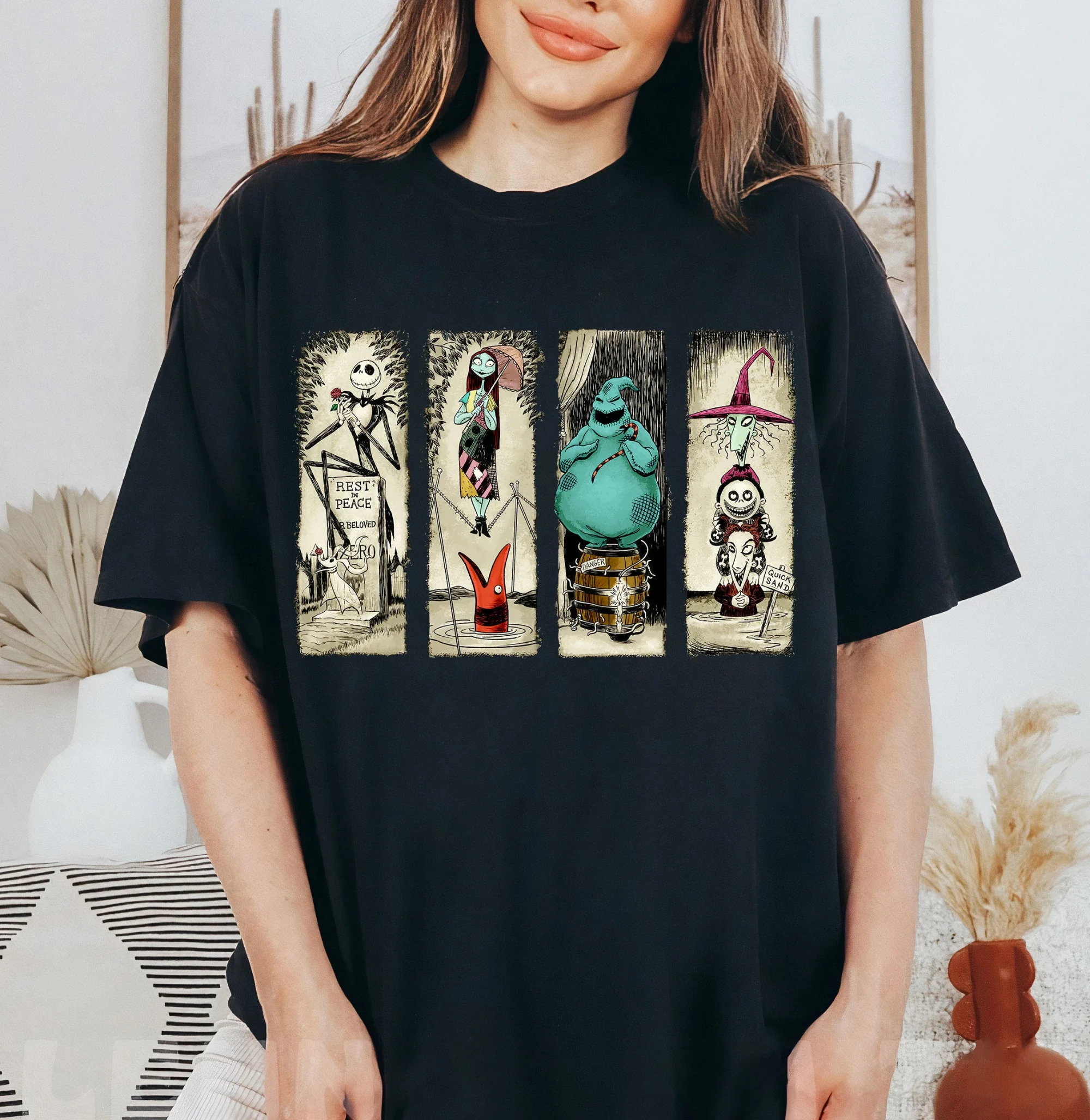 Camicie vintage Haunted Mansion Nightmare Before Christmas Halloween, camicie Foolish Mortals, camicie per famiglie WDW, Magic Kingdom