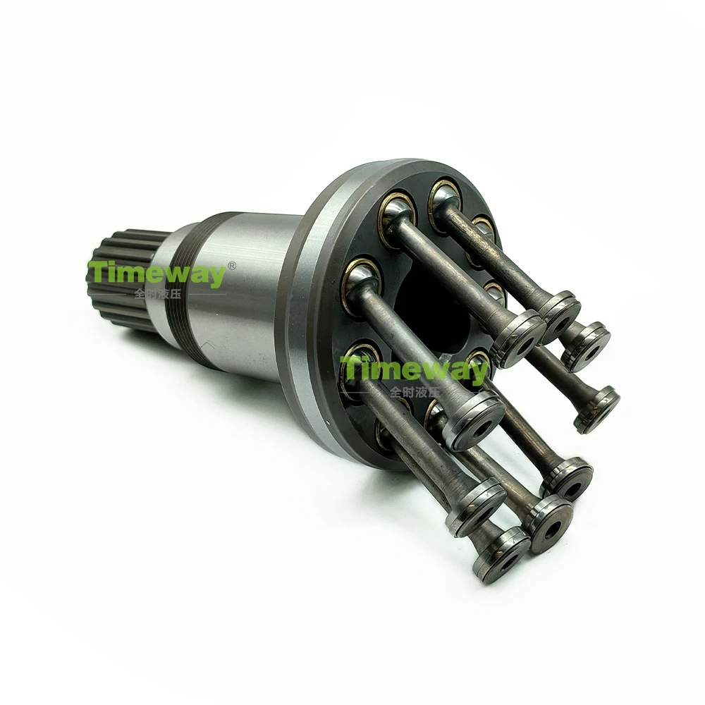 H1B Bent Axis Axial Piston Motor Parts for H1B110 Saure Hydraulic Motor Spare Parts Drive Shaft With Pistons