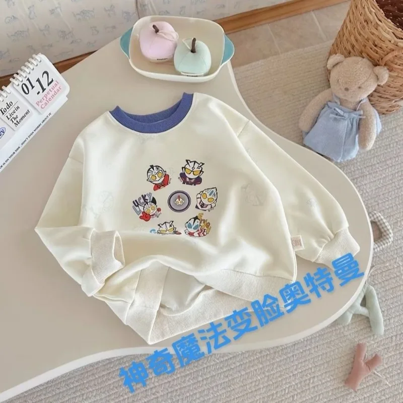 Sweet Ins Kuromi Kawaii Sanrio Long Sleeve Hoodie Boys Girls Cute My Melody Children Shirts Clothing Lovely Gifts for Kids