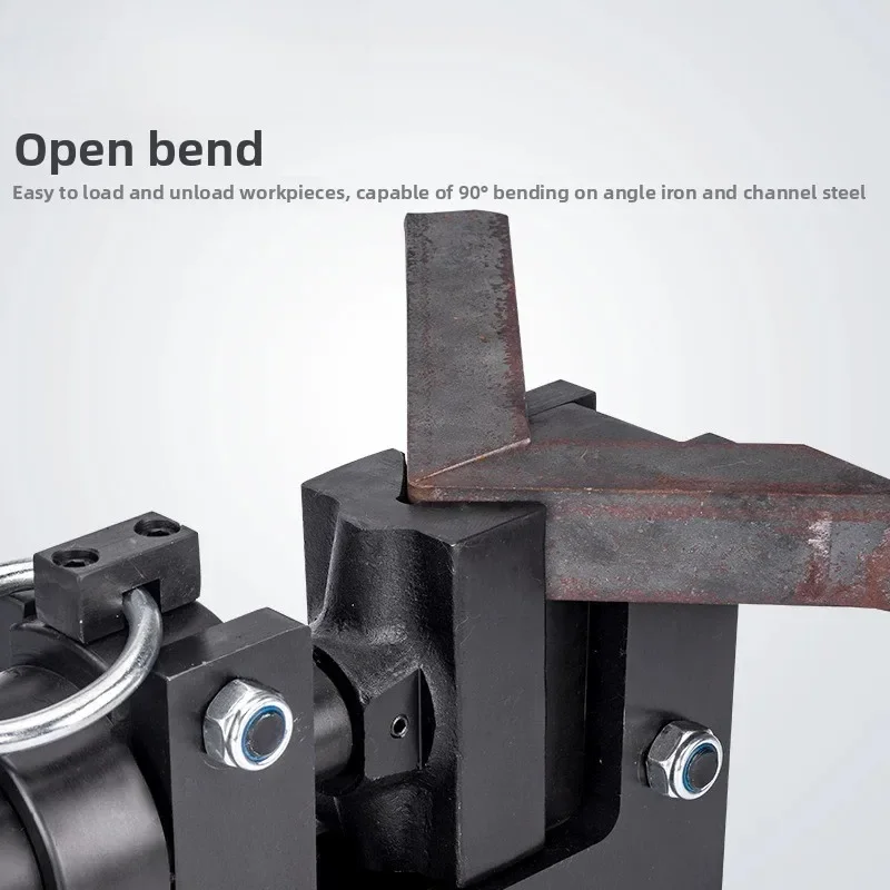 Electro-Hydraulic Metal Bending Machine for Copper Rods & Aluminum Angles - Hydraulic Processing Machine for Iron and Metal Work