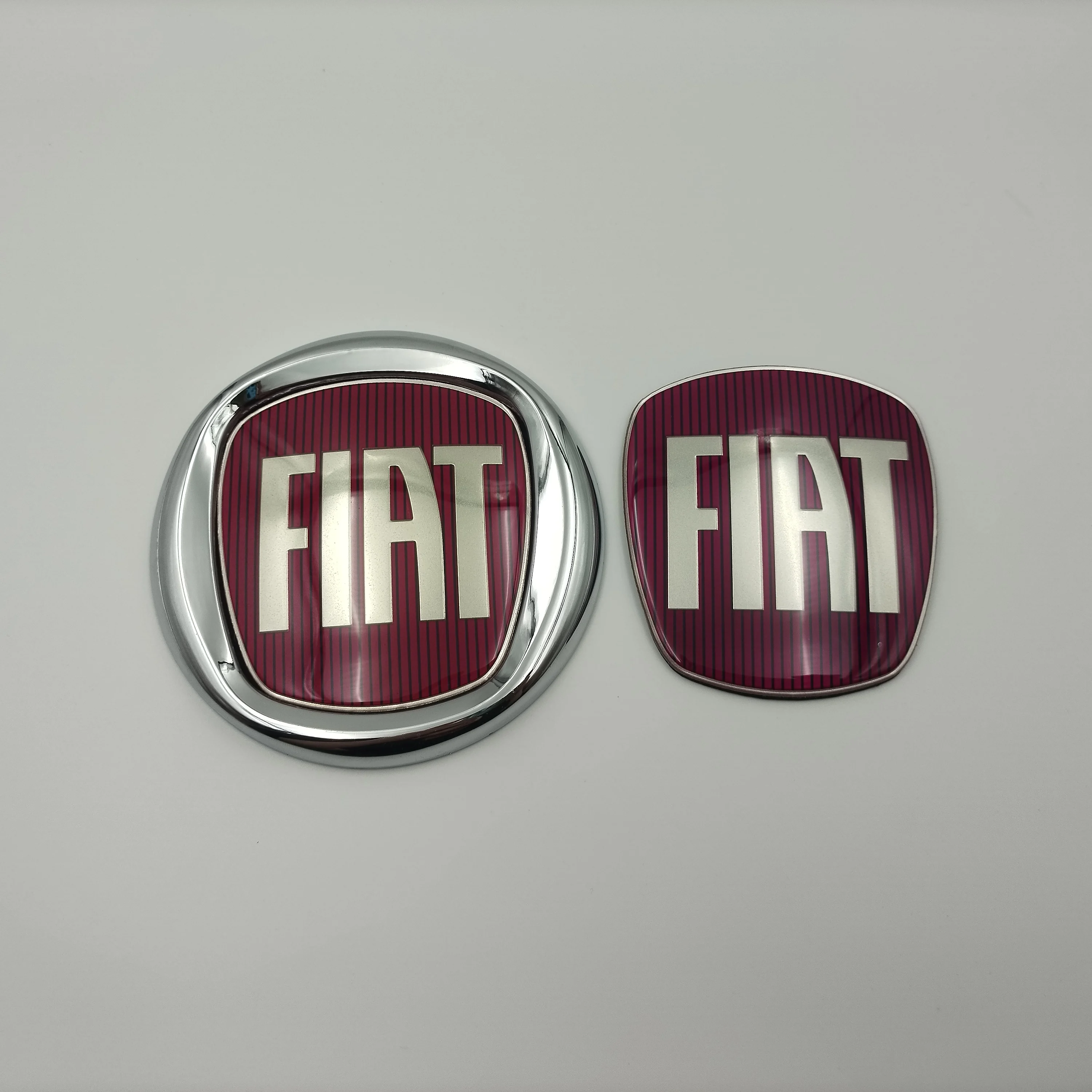90/120mm ABS Emblem for FIAT Car Hood - Accessory for DobloTipo Panda Ducato Fiorino Grande Punto 500X 500 Freemont Stilo