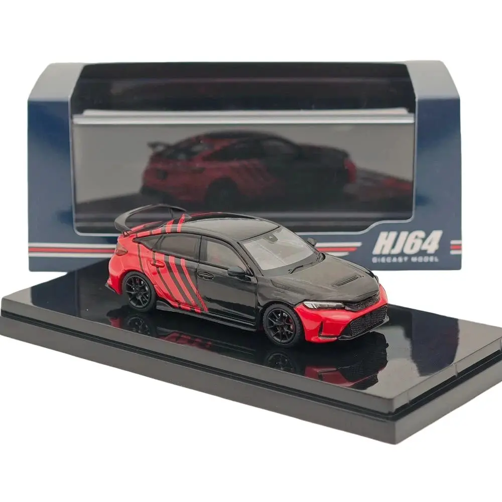 Hobby Japan 1/64 für CIVIC TYPE R (FL5) HJ641063 Diecast Model Car Miniature Collection Toy Vehicle Models
