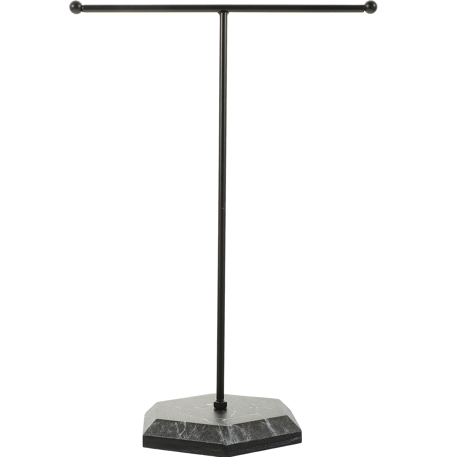 T-shaped Jewelry Stand Girls Holder Bracelet Display Necklace for Selling Iron Miss Showing